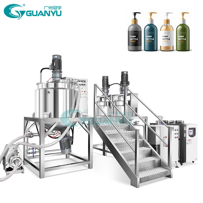 Small Combined Mixer Tank 500L 100L Laundry Product Making Machine Liquid Soap Mixing Tank Detergent Mixing Agitator Blender