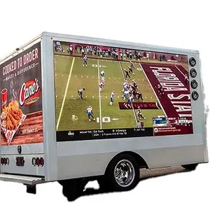 모바일 광고 상자 트럭 Led 스크린 미디어 야외 P6 디지털 로드쇼 빌보드 간판