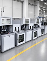 Machine semi-automatique 3L à haut rendement et économique pour bouteilles d'eau en plastique PET