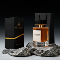Vente en gros usine – Flacon de parfum de luxe unique de 30 ml, 50 ml, 100 ml, en verre transparent avec capuchon, pour cosmétiques et parfums