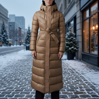 Chaqueta Bomber Reversible de Moda para Mujer, Impermeable, de Invierno, con Capucha, Decorada con Lentejuelas y Plumas, Tejida, Ecológica