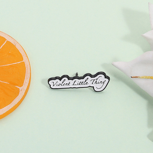 Violent petite chose émail broche foncé <span class=keywords><strong>gothique</strong></span> Animal Design broche revers Badge bijoux cadeau pour amis amoureux - Product Image 2