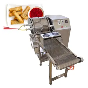 Machine automatique pour la fabrication de crêpes par rouleaux de printemps machine électrique pour la fabrication de crêpes