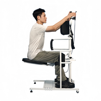 Appareil de rééducation thérapeutique pneumatique Lansing Medical en acier, capacité 100 kg, réglable, pour usage clinique, vente en gros