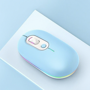 Souris de bureau bon marché avec logo OEM, souris externe sans fil Bluetooth rechargeable - Product Image 1