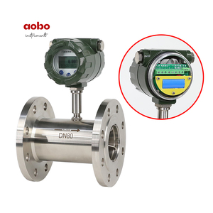0.5% Độ chính xác 0.2% lưu lượng chất lỏng mét kỹ thuật số nhiên liệu dầu Flow Meter tuabin lưu lượng kế với RS485 đầu ra - Product Image 1
