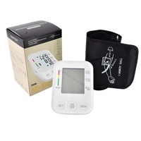 Hot Supplier Tri-Color Economical Home Medical Device Digital BP Cuff Sphygmomanometer Blood Pressure Monitors Machine Apparatus