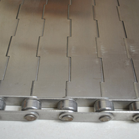 Tapis roulant de refroidissement en treillis métallique flexible en acier inoxydable pour fours de recuit de boulangerie et transport alimentaire en tunnel