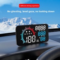 WiiYii G11 5 Zoll Universal HUD GPS-Kopf anzeige Tachometer Kilometer zähler LED-Bildschirm Über drehzahl Ermüdung Fahr alarm Inklusive Uhr