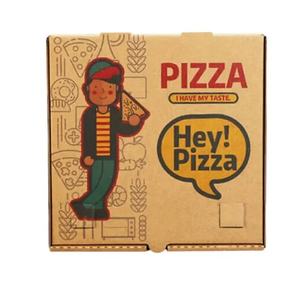 Trắng hình tam giác màu đen hình chữ nhật bánh <span class=keywords><strong>pizza</strong></span> bao bì hộp tùy chỉnh in - Product Image 5