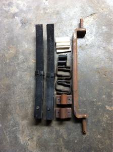 Accessoires pour motos, pièces détachées pour motos, ensemble ressort et plaque en acier pour CJK750 - Product Image 3