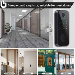 ब्लूलक स्मार्ट मोर्टिज दरवाजा लॉक फिंगरप्रिंट कार्ड कुंजी ऐप अनलॉक विटलॉक ऐप/वाई-फाई सक्षम स्टील/लकड़ी/एल्यूमीनियम के लिए सक्षम - Product Image 2