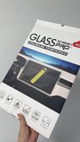 Protecteur d'écran de navigation à contrôle central pour écran tactile Tesla modèle 3/Y/S/X avec Kit d'alignement d'applicateur d'installation