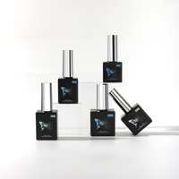 Bouteille de vernis à ongles vide personnalisée OEM/ODM, flacon de vernis fantaisie avec bouchon et pinceau, bouteilles en verre haut de gamme pour gel UV