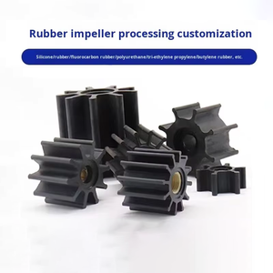 Impulsor <span class=keywords><strong>SP600</strong></span> de Tipo Cerrado, Piezas de Goma de Forma Especial, Impulsor de Cobre y Acero Flexible para Maquinaria Industrial, Impulsor para Barcos - Product Image 4