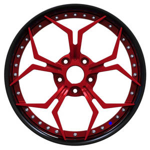 Rines Forjados de Alto Rendimiento Hechos en China, 5 Estrellas, 20x9, Rojos, de Perfil Bajo para <span class=keywords><strong>Maybach</strong></span> y Maserati - Product Image 4