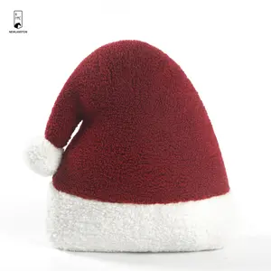 24 New Arrival Red Santa Hat Cushion 100% Polyester Eco-Soft Christmas Hat Festival Home Decor Pillows