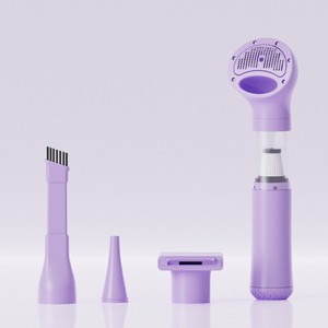 فرشاة تنظيف للحيوانات الأليفة 5 في 1، مشط تنظيف للسيارة، فرشاة محمولة بأسنان من الفولاذ المقاوم للصدأ، جهاز إزالة الشعر وتدليك - Product Image 6