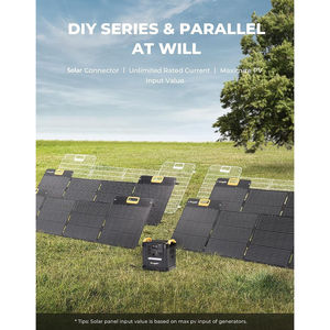 Panneau solaire pliable PERC Bo Ug ER V 200 Watts tout noir avec une efficacité de 23% Cellules de 125 mm x 125 mm - Product Image 4