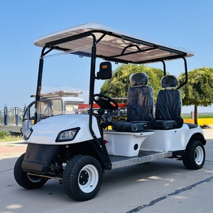 Carrello da Golf Elettrico Personalizzato per il Mercato Africano Francopone della Guinea con Barella Medica - Product Image 2