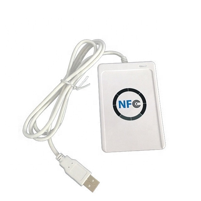 Original Portable 13.56MHz NFC Card RFID Contactless Smart Card Copier Duplicator NFC Reader Writer ACR122U