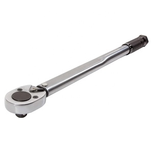Llave Dinamométrica de Trinquete con Micrómetro de 1/2 Pulgada, 25-250 Ft-lb (33.9-338.9 Nm), Mango Estriado y Tubo Plano - Product Image 1