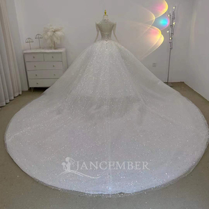 Gorgeous Sparkle Sweetheart <b>wedding</b> Dresses Princess Ball Gown Plus Size Customized Bridal Gowns Lsjj76 Jancember - Product Image 2