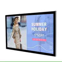Panneau de menu de signalisation numérique mural Affichage intelligent Écran interactif tactile Kiosque Fournisseur 1080p 4k Publicité Media Player