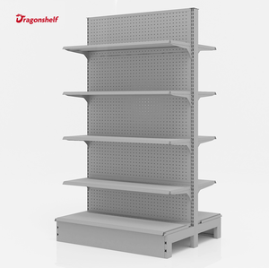 Estanterías Metálicas de Una Cara para Supermercados, Sistemas de Estanterías de Góndola para Hipermercados - Product Image 1
