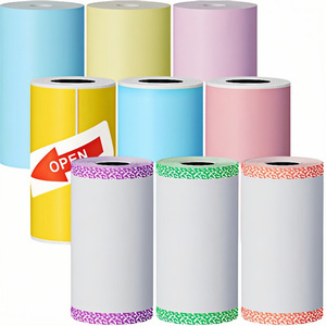 เครื่องพิมพ์กระดาษขนาด57*30มม. สีแบบมีกาวในตัวสติกเกอร์กระดาษความร้อน - Product Image 4