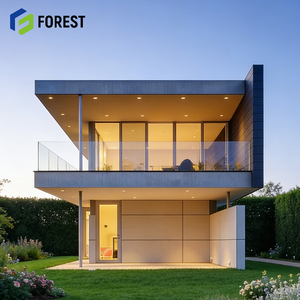 Système de villa préfabriquée en acier léger efficace pour une construction rapide de maisons de vacances - Product Image 1