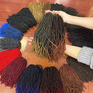 Tresses synthétiques Afro Ez Twist, cheveux Spring Twist, cheveux au crochet, extensions de tresses de 10 pouces pour <span class=keywords><strong>femme</strong></span> - Product Image 5