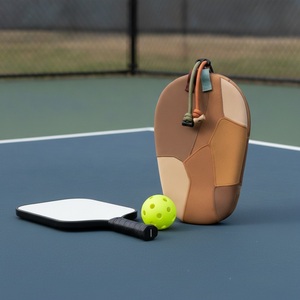Housse de raquette de pickleball Big-Block Scrap en ripstop recyclé avec logo personnalisé, vente en gros, compatible également avec les housses de raquettes de tennis - Product Image 3