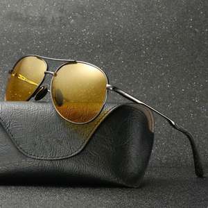 Gafas de Sol Polarizadas de Piloto con Logotipo Personalizado, al por Mayor, de Alta Calidad, con Protección UV400 y Visión Nocturna para Hombre - Product Image 5