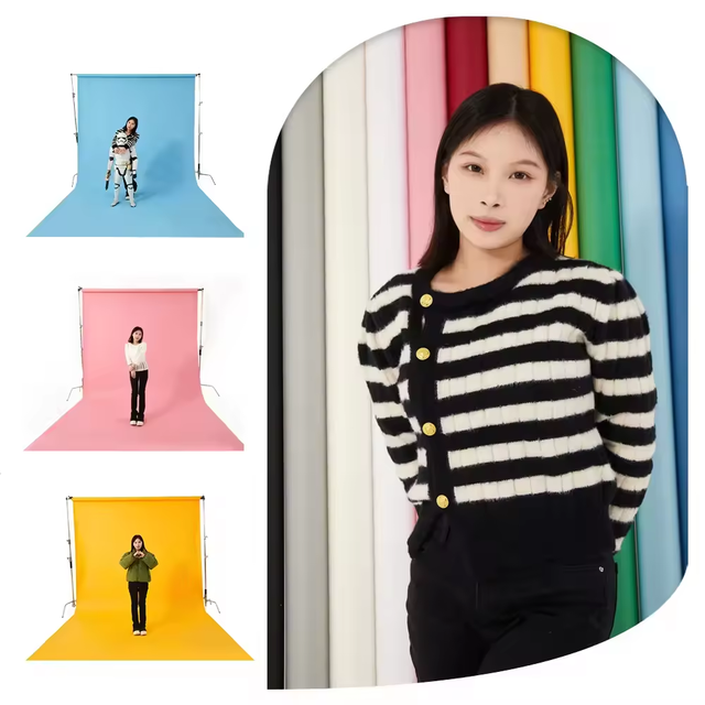 2.95X10m Roll Photography Studio Photo Shoot Backdrop Solid Color Background Paper Backdrops Paper