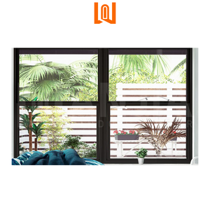 Thiết kế hiện đại duy nhất Treo Nhôm kính cửa sổ dân cư dọc trượt Windproof louver rèm đơn giản hóa phong cách hiện đại - Product Image 4