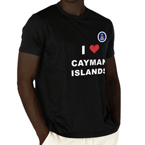 Camiseta Ligera y Transpirable de las Islas Caimán para Reuniones y Partidos al Aire Libre de Verano, en Promoción - Product Image 3