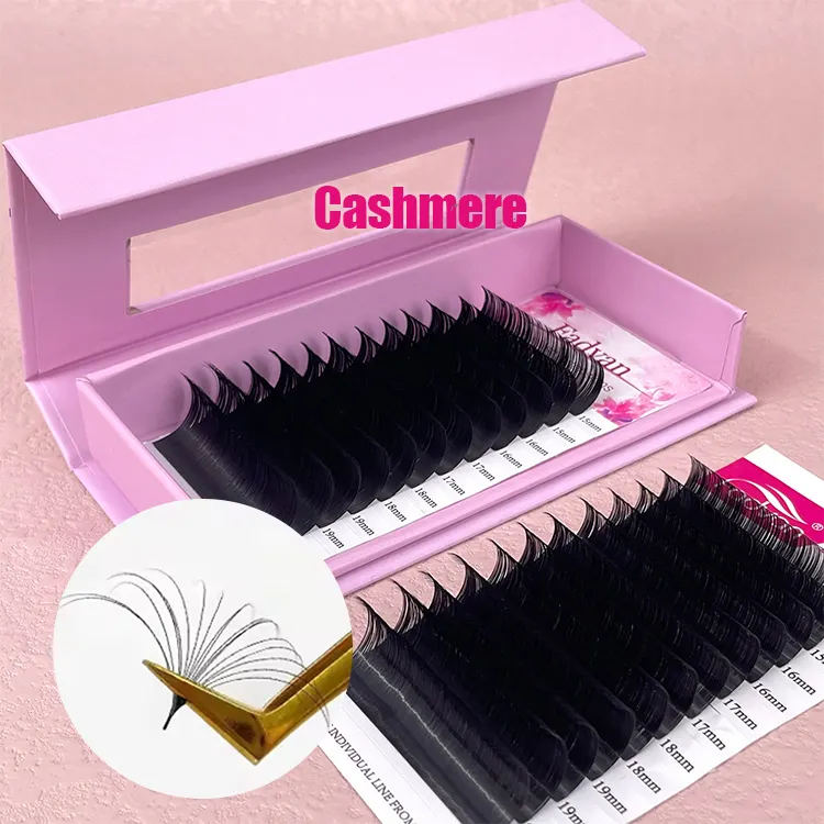 Bán buôn Siberian cá nhân Faux Mink lông mi mở rộng chuyên nghiệp cổ điển Lash khay khối lượng Lash mở rộng