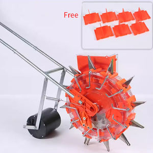 Semoir à tambour à bon prix, 7/8/9/10/12 buses, semoir agricole à une rangée, facile à utiliser, planteuse de pommes de terre, planteuse de maïs avec fertilisation par poussée - Product Image 4
