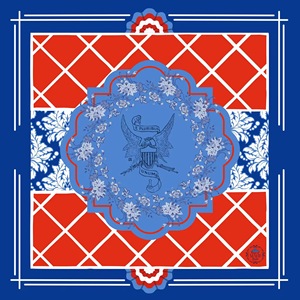 Tapis de Mahjong Américain Coquette Rouge Noël avec Nœud, 31,5 Pouces, Pliable, en Caoutchouc, avec Règles de Jeu - Product Image 4