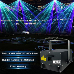 옥외 방수 콘서트 무대 애니메이션 5 6 8 10 15 와트 RGB DJ 레이저 조명 쇼 시스템 장비 판매 - Product Image 3