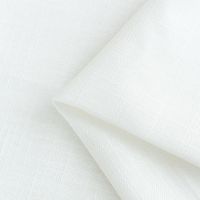 Tissu en coton et lin slub de 280 cm de large, tissu multi-usages pour rideaux, nappes et housses de coussin, vente en gros
