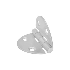 Charnière de meuble en acier inoxydable 67x48x2 mm, 4 trous, montage en surface, quincaillerie industrielle pour armoire de cuisine, antirouille - Product Image 4