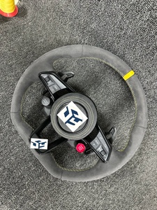 Volante Deportivo S-Line en Cuero Alcantara Completo con Botón de Arranque para Audi R8 TTRS C6 C7 S7 S4 A4 B8 RS3 SQ5 S5 B9 A6 C8 A3 <span class=keywords><strong>2018</strong></span> - Product Image 4