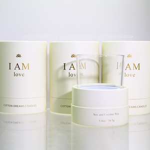 Emballage de boîte à bougie avec logo pour tube en papier Tubes torsadés cosmétiques Récipient de parfum solide pour thé kraft de qualité alimentaire - Product Image 3