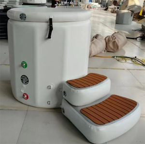 Athlètes Sports Récupération PVC Portable DWF Drop Stitch Cold Therapy Tub Plunge Icebath Pool Gonflable Ice Bath - Product Image 6