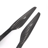 Paire d'hélices à rotation inverse en fibre de carbone ultra-légère FLUXER 28x8,4 pouces pour drone UAV
