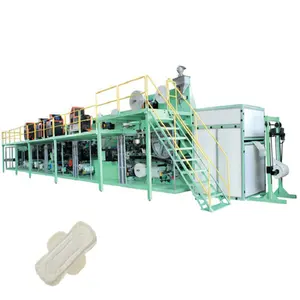 High Quality Automatic Sanitary Napkin Pads Making Machine with Easy Package