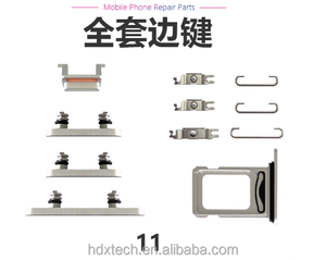 ชุดเต็มปุ่มด้านข้างสำหรับ <span class=keywords><strong>iPhone</strong></span> 11 12 13 14 PRO <span class=keywords><strong>MAX</strong></span> 14 plus <span class=keywords><strong>XS</strong></span> <span class=keywords><strong>MAX</strong></span> ปุ่ม<span class=keywords><strong>เปิด</strong></span>ปิดเสียงปุ่มปิดเสียงชุดกุญแจเงียบ - Product Image 5