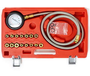 12 adet yağ yakıt basınç göstergesi sıkıştırma <span class=keywords><strong>test</strong></span> cihazı profesyonel motor <span class=keywords><strong>test</strong></span> kiti 0 ~ 140 psi - Product Image 3
